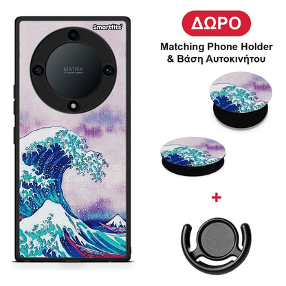 Blue Waves - Honor Magic5 Lite 5G / X9a θήκη + Δώρο Phone Holder & Βάση Αυτοκινήτου