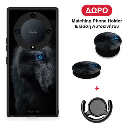 Dark Wolf - Honor Magic5 Lite 5G / X9a θήκη + Δώρο Phone Holder & Βάση Αυτοκινήτου