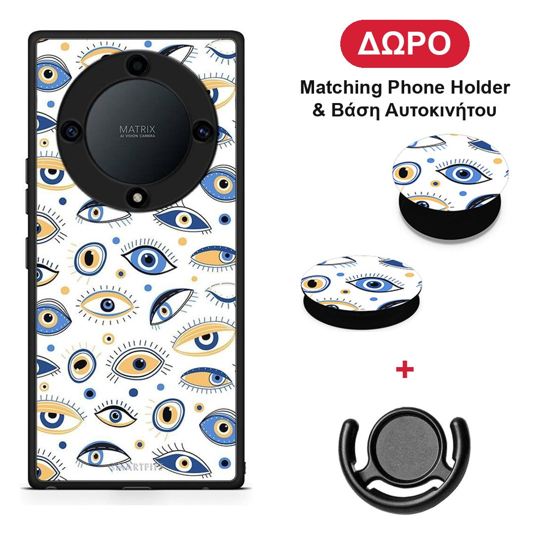 Ftou Ftou - Honor Magic5 Lite 5G / X9a θήκη + Δώρο Phone Holder & Βάση Αυτοκινήτου