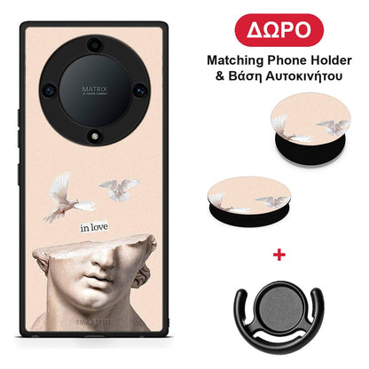 In Love - Honor Magic5 Lite 5G / X9a θήκη + Δώρο Phone Holder & Βάση Αυτοκινήτου