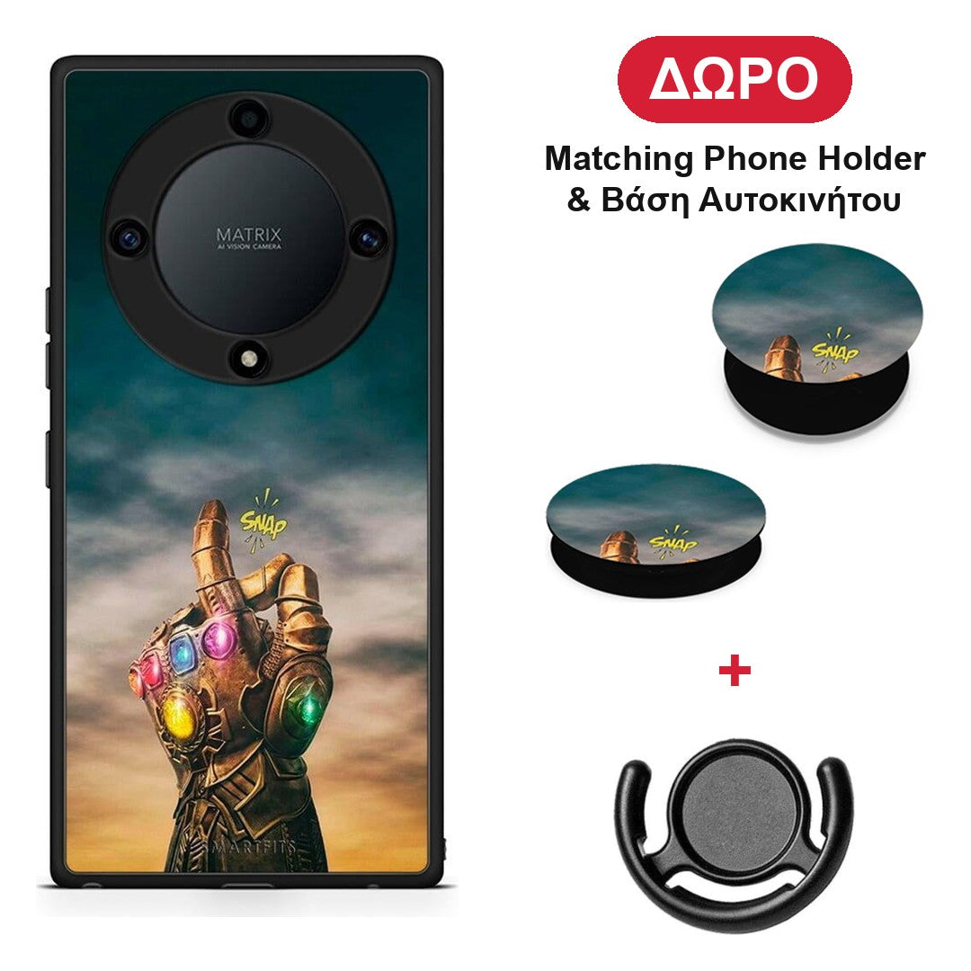 Infinity Snap - Honor Magic5 Lite 5G / X9a θήκη + Δώρο Phone Holder & Βάση Αυτοκινήτου