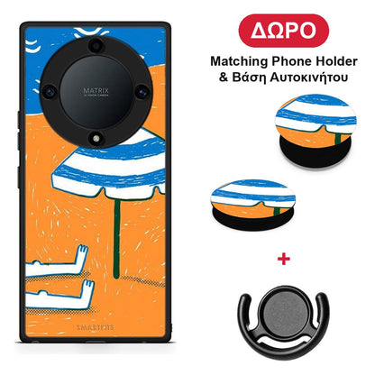 Summering - Honor Magic5 Lite 5G / X9a θήκη + Δώρο Phone Holder & Βάση Αυτοκινήτου