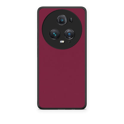 Θήκη Honor Magic5 Pro Burgundy από τη Smartfits με σχέδιο στο πίσω μέρος και μαύρο περίβλημα | Honor Magic5 Pro Burgundy case with colorful back and black bezels