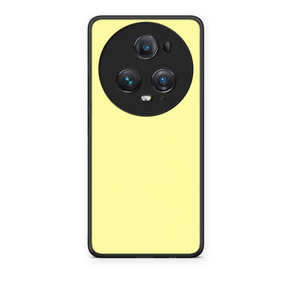 Θήκη Honor Magic5 Pro Butter Yellow από τη Smartfits με σχέδιο στο πίσω μέρος και μαύρο περίβλημα | Honor Magic5 Pro Butter Yellow case with colorful back and black bezels