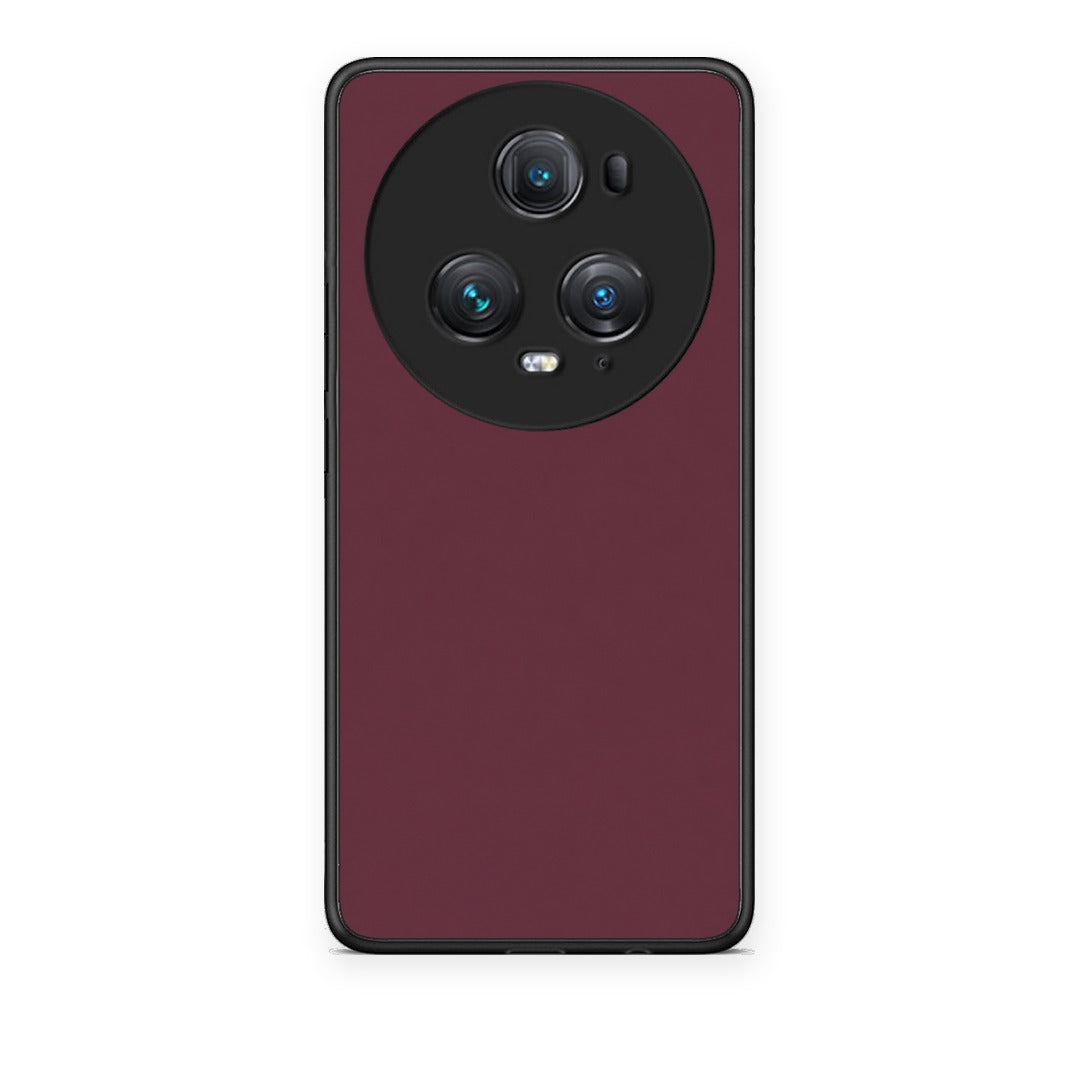 Θήκη Honor Magic5 Pro Muted Burgundy από τη Smartfits με σχέδιο στο πίσω μέρος και μαύρο περίβλημα | Honor Magic5 Pro Muted Burgundy case with colorful back and black bezels