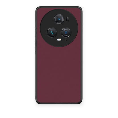 Θήκη Honor Magic5 Pro Muted Burgundy από τη Smartfits με σχέδιο στο πίσω μέρος και μαύρο περίβλημα | Honor Magic5 Pro Muted Burgundy case with colorful back and black bezels