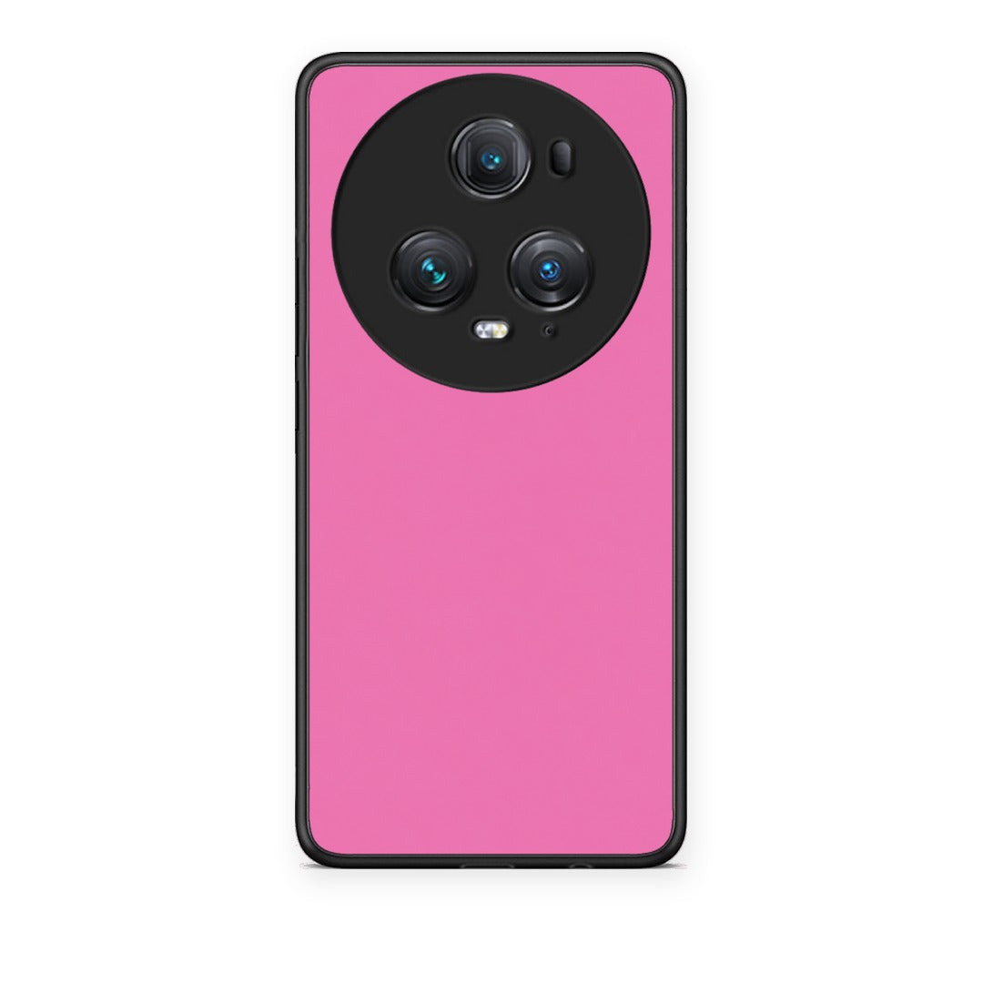 Θήκη Honor Magic5 Pro Rose Pink από τη Smartfits με σχέδιο στο πίσω μέρος και μαύρο περίβλημα | Honor Magic5 Pro Rose Pink case with colorful back and black bezels
