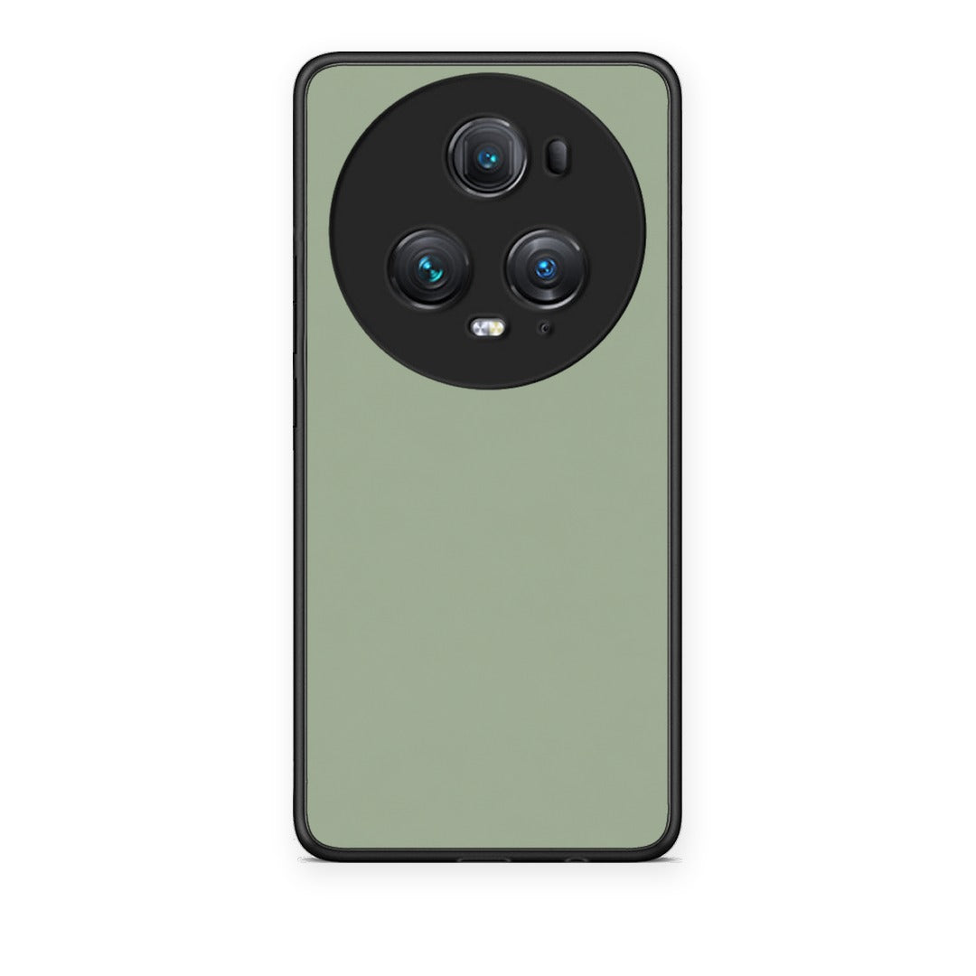 Θήκη Honor Magic5 Pro Sage Green από τη Smartfits με σχέδιο στο πίσω μέρος και μαύρο περίβλημα | Honor Magic5 Pro Sage Green case with colorful back and black bezels