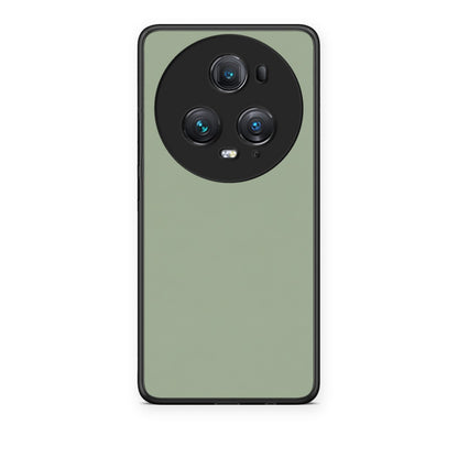 Θήκη Honor Magic5 Pro Sage Green από τη Smartfits με σχέδιο στο πίσω μέρος και μαύρο περίβλημα | Honor Magic5 Pro Sage Green case with colorful back and black bezels