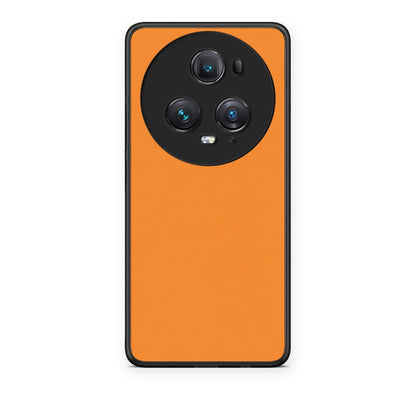 Θήκη Honor Magic5 Pro Tangerine Orange από τη Smartfits με σχέδιο στο πίσω μέρος και μαύρο περίβλημα | Honor Magic5 Pro Tangerine Orange case with colorful back and black bezels
