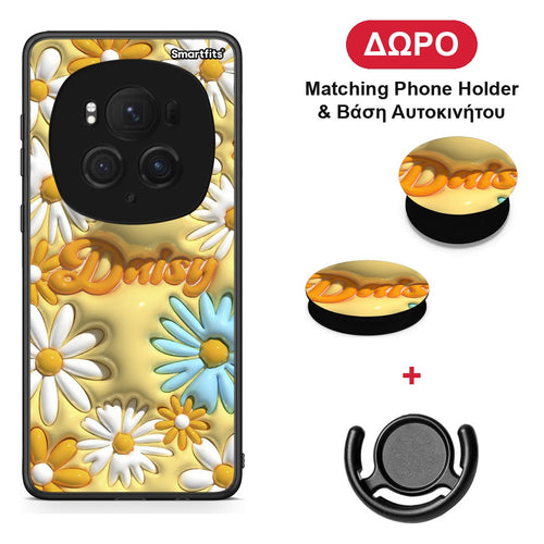 Bubble Daisies - Honor Magic6 Pro θήκη + Δώρο Phone Holder & Βάση Αυτοκινήτου
