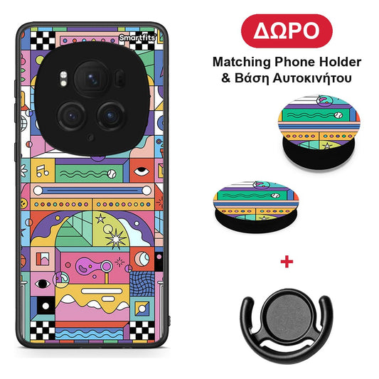 Bubbles Soap - Honor Magic6 Pro θήκη + Δώρο Phone Holder & Βάση Αυτοκινήτου