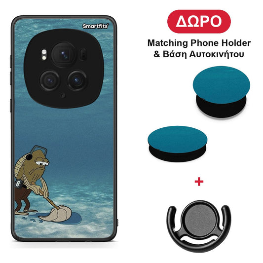 Clean The Ocean - Honor Magic6 Pro θήκη + Δώρο Phone Holder & Βάση Αυτοκινήτου