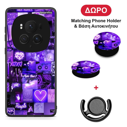 Collage Stay Wild - Honor Magic6 Pro θήκη + Δώρο Phone Holder & Βάση Αυτοκινήτου