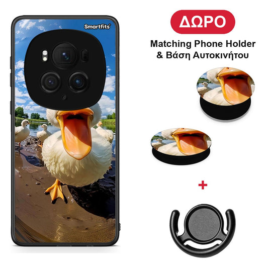 Duck Face - Honor Magic6 Pro θήκη + Δώρο Phone Holder & Βάση Αυτοκινήτου