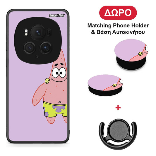 Friends Patrick - Honor Magic6 Pro θήκη + Δώρο Phone Holder & Βάση Αυτοκινήτου