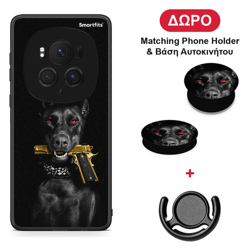 Golden Gun - Honor Magic6 Pro θήκη + Δώρο Phone Holder & Βάση Αυτοκινήτου