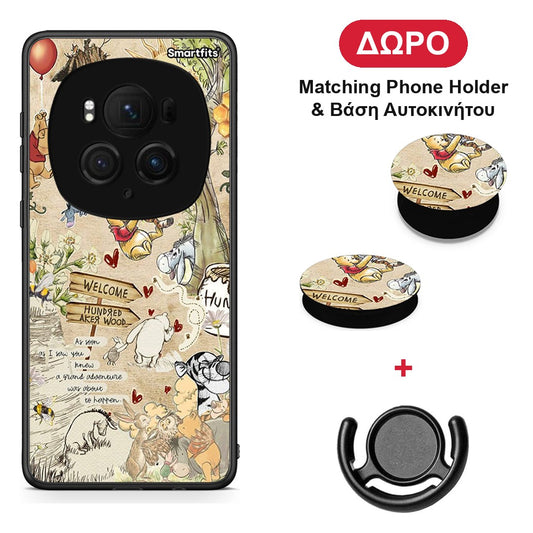 Happy Friends - Honor Magic6 Pro θήκη + Δώρο Phone Holder & Βάση Αυτοκινήτου