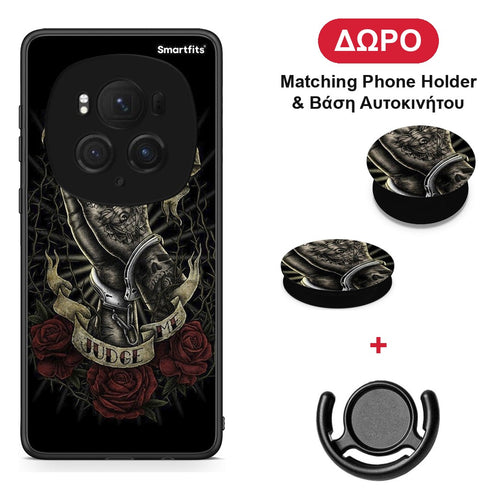 Judge By God - Honor Magic6 Pro θήκη + Δώρο Phone Holder & Βάση Αυτοκινήτου