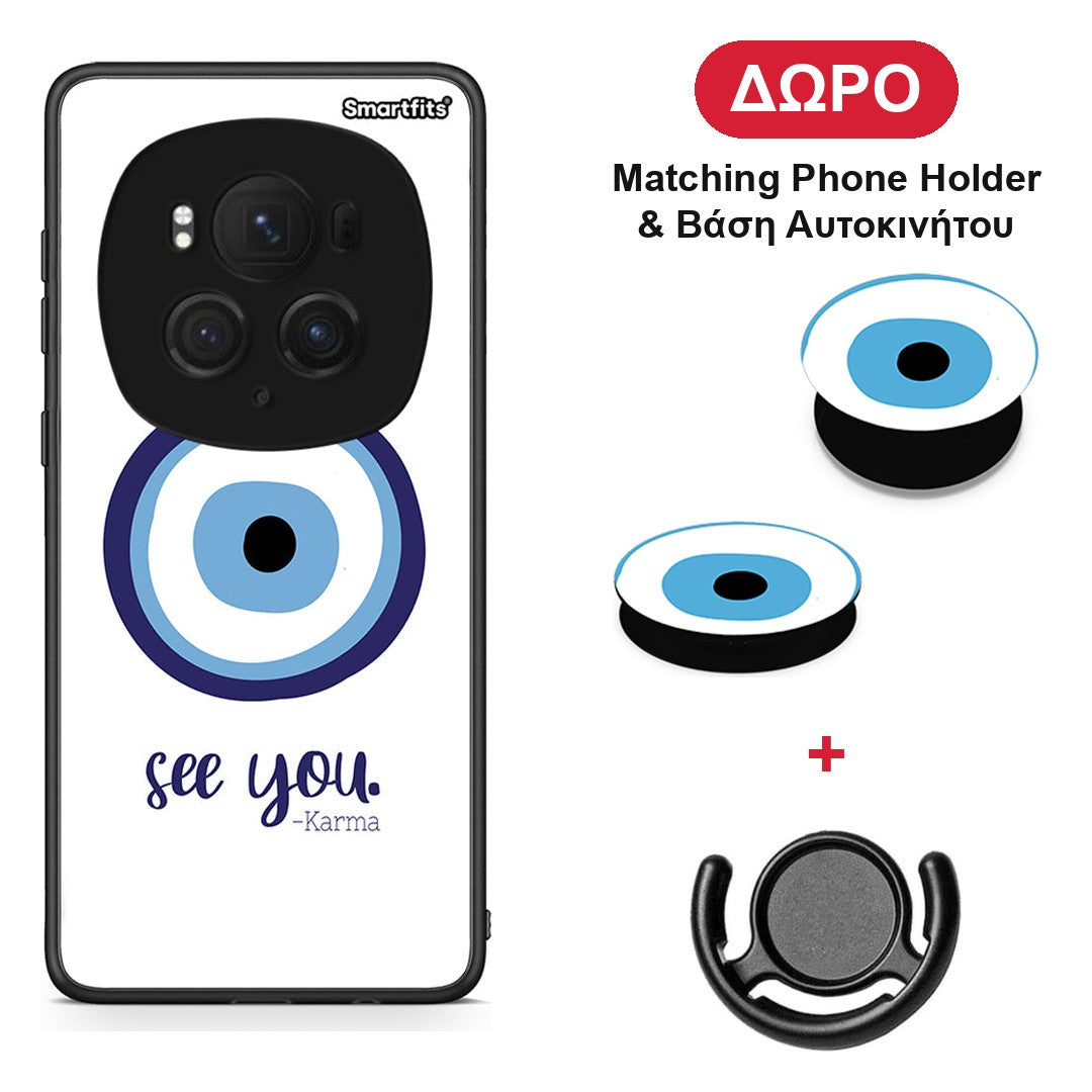 Karma Says - Honor Magic6 Pro θήκη + Δώρο Phone Holder & Βάση Αυτοκινήτου