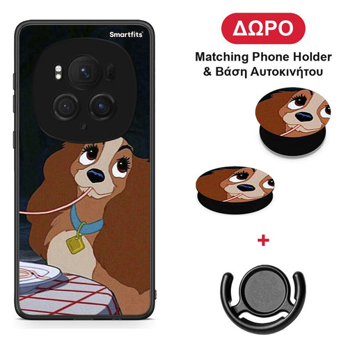 Lady And Tramp 2 - Honor Magic6 Pro θήκη + Δώρο Phone Holder & Βάση Αυτοκινήτου