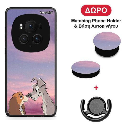 Lady And Tramp - Honor Magic6 Pro θήκη + Δώρο Phone Holder & Βάση Αυτοκινήτου