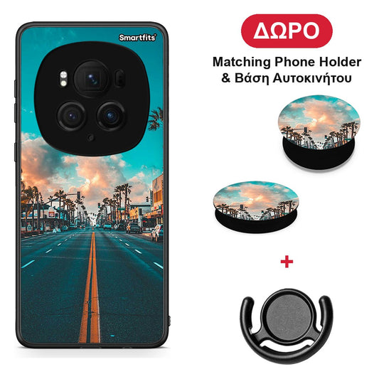 Landscape City - Honor Magic6 Pro θήκη + Δώρο Phone Holder & Βάση Αυτοκινήτου