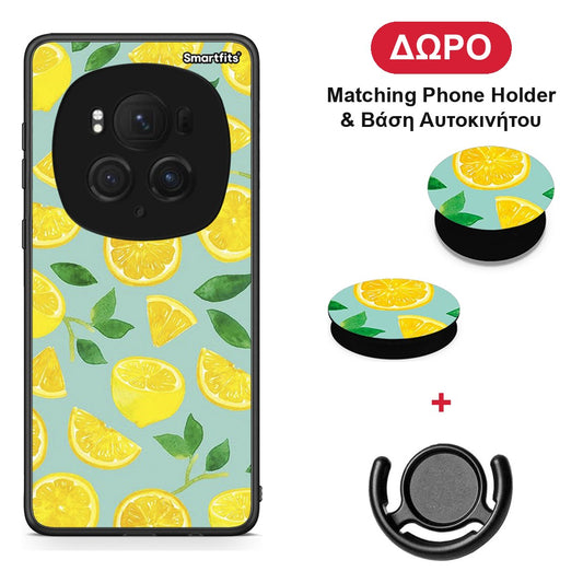 Lemons - Honor Magic6 Pro θήκη + Δώρο Phone Holder & Βάση Αυτοκινήτου
