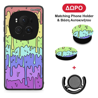 Melting Rainbow - Honor Magic6 Pro θήκη + Δώρο Phone Holder & Βάση Αυτοκινήτου