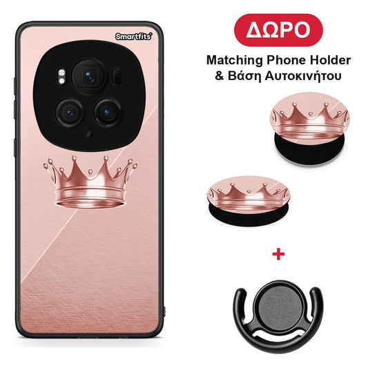 Minimal Crown - Honor Magic6 Pro θήκη + Δώρο Phone Holder & Βάση Αυτοκινήτου