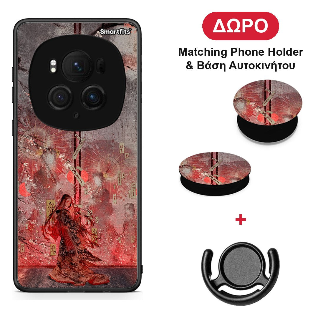 Nezuko Kamado - Honor Magic6 Pro θήκη + Δώρο Phone Holder & Βάση Αυτοκινήτου