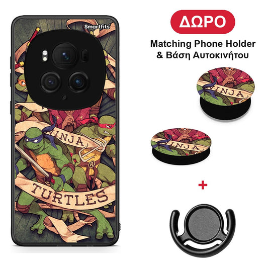 Ninja Turtles - Honor Magic6 Pro θήκη + Δώρο Phone Holder & Βάση Αυτοκινήτου