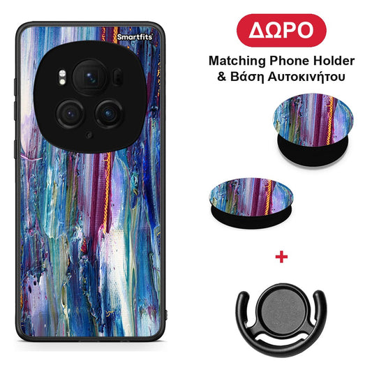 Paint Winter - Honor Magic6 Pro θήκη + Δώρο Phone Holder & Βάση Αυτοκινήτου