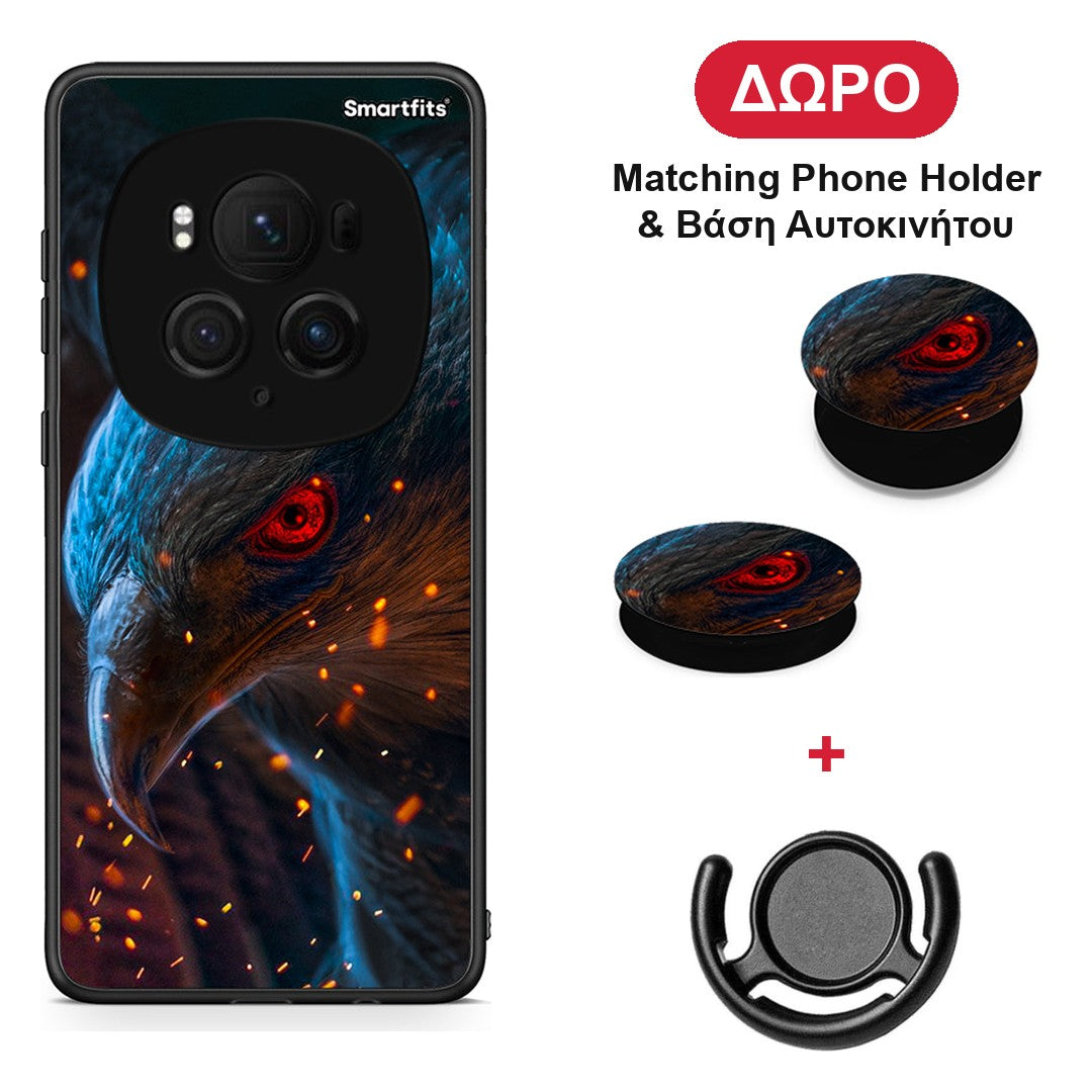 PopArt Eagle - Honor Magic6 Pro θήκη + Δώρο Phone Holder & Βάση Αυτοκινήτου