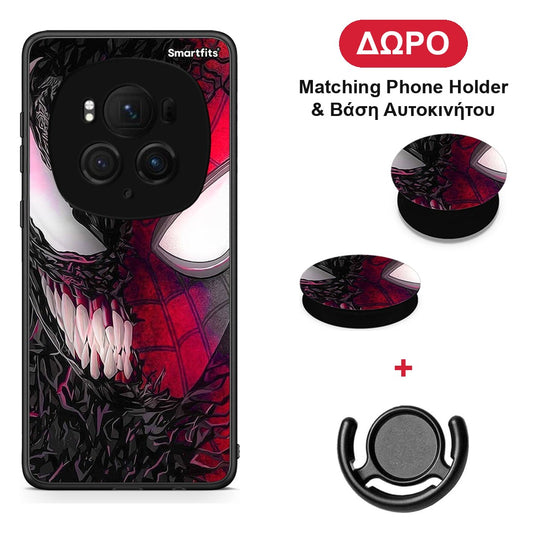 PopArt SpiderVenom - Honor Magic6 Pro θήκη + Δώρο Phone Holder & Βάση Αυτοκινήτου