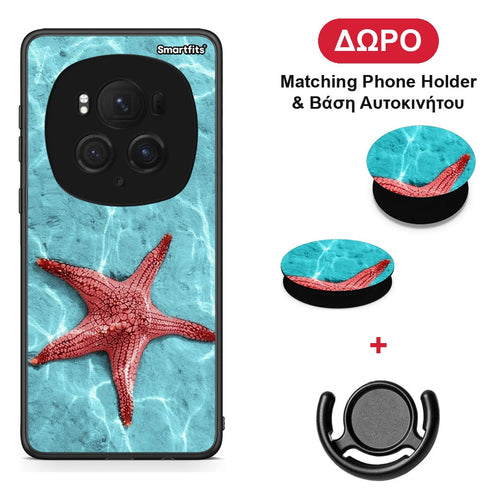 Red Starfish - Honor Magic6 Pro θήκη + Δώρο Phone Holder & Βάση Αυτοκινήτου