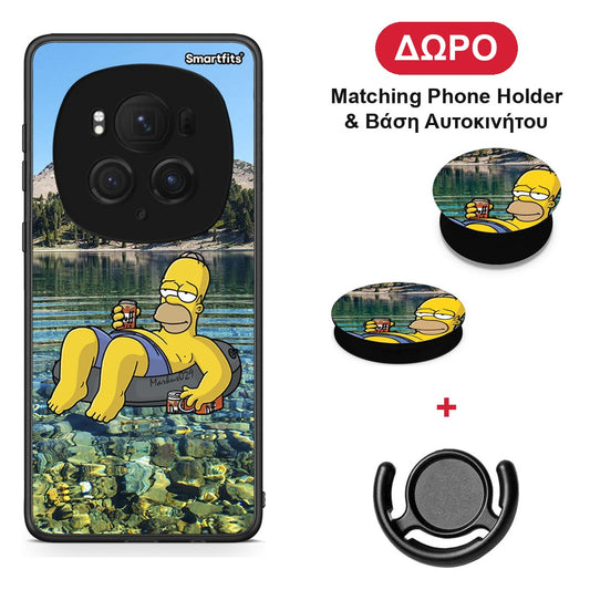 Summer Happiness - Honor Magic6 Pro θήκη + Δώρο Phone Holder & Βάση Αυτοκινήτου