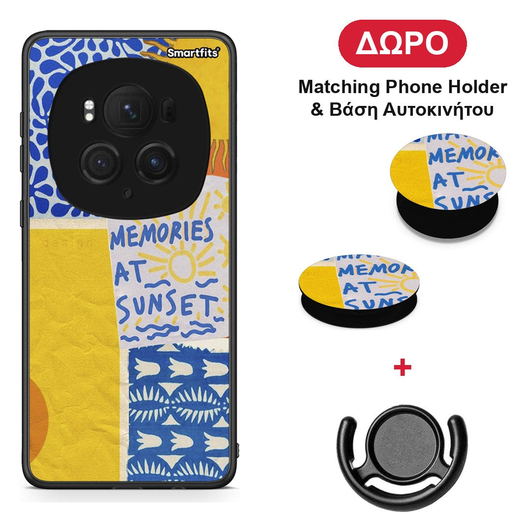 Sunset Memories - Honor Magic6 Pro θήκη + Δώρο Phone Holder & Βάση Αυτοκινήτου