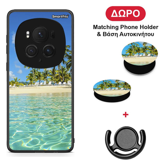 Tropical Vibes - Honor Magic6 Pro θήκη + Δώρο Phone Holder & Βάση Αυτοκινήτου