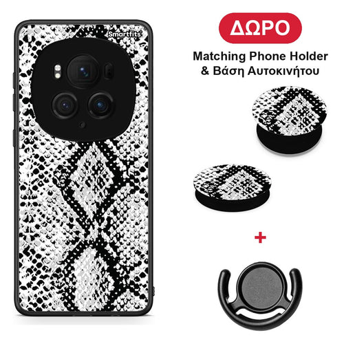 Animal White Snake - Honor Magic6 Pro θήκη + Δώρο Phone Holder & Βάση Αυτοκινήτου