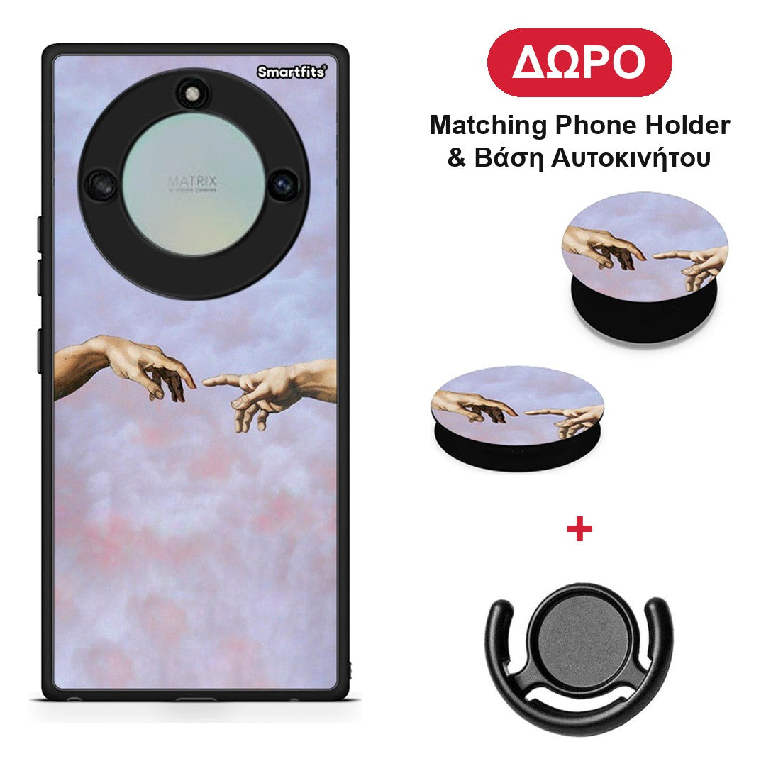 Adam Hand - Honor X40 θήκη + Δώρο Phone Holder & Βάση Αυτοκινήτου