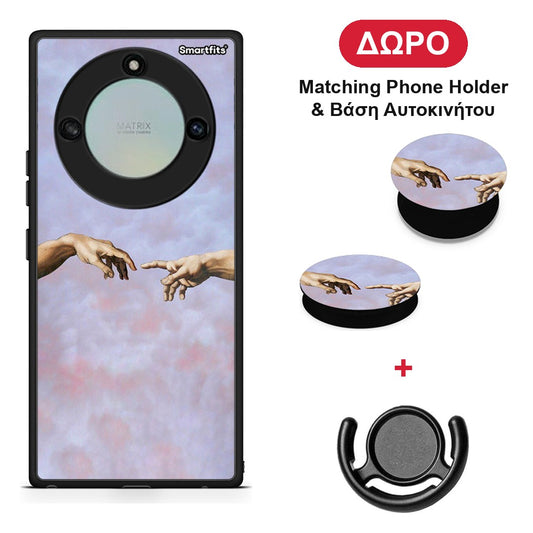 Adam Hand - Honor X40 θήκη + Δώρο Phone Holder & Βάση Αυτοκινήτου
