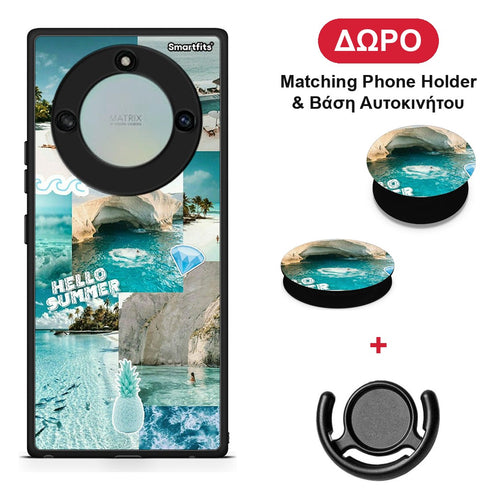Aesthetic Summer - Honor X40 θήκη + Δώρο Phone Holder & Βάση Αυτοκινήτου