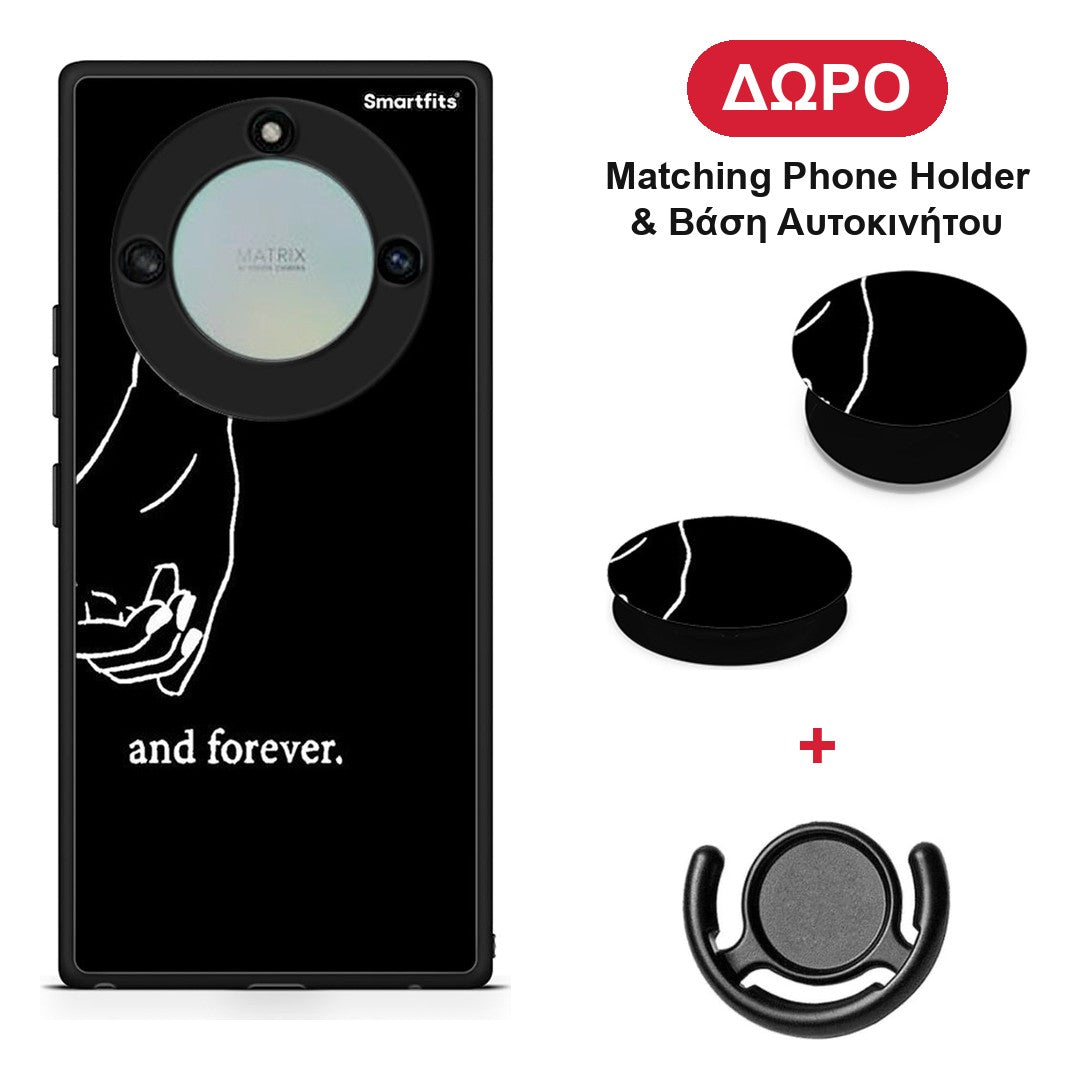 Always & Forever 2 - Honor X40 θήκη + Δώρο Phone Holder & Βάση Αυτοκινήτου