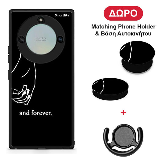 Always & Forever 2 - Honor X40 θήκη + Δώρο Phone Holder & Βάση Αυτοκινήτου