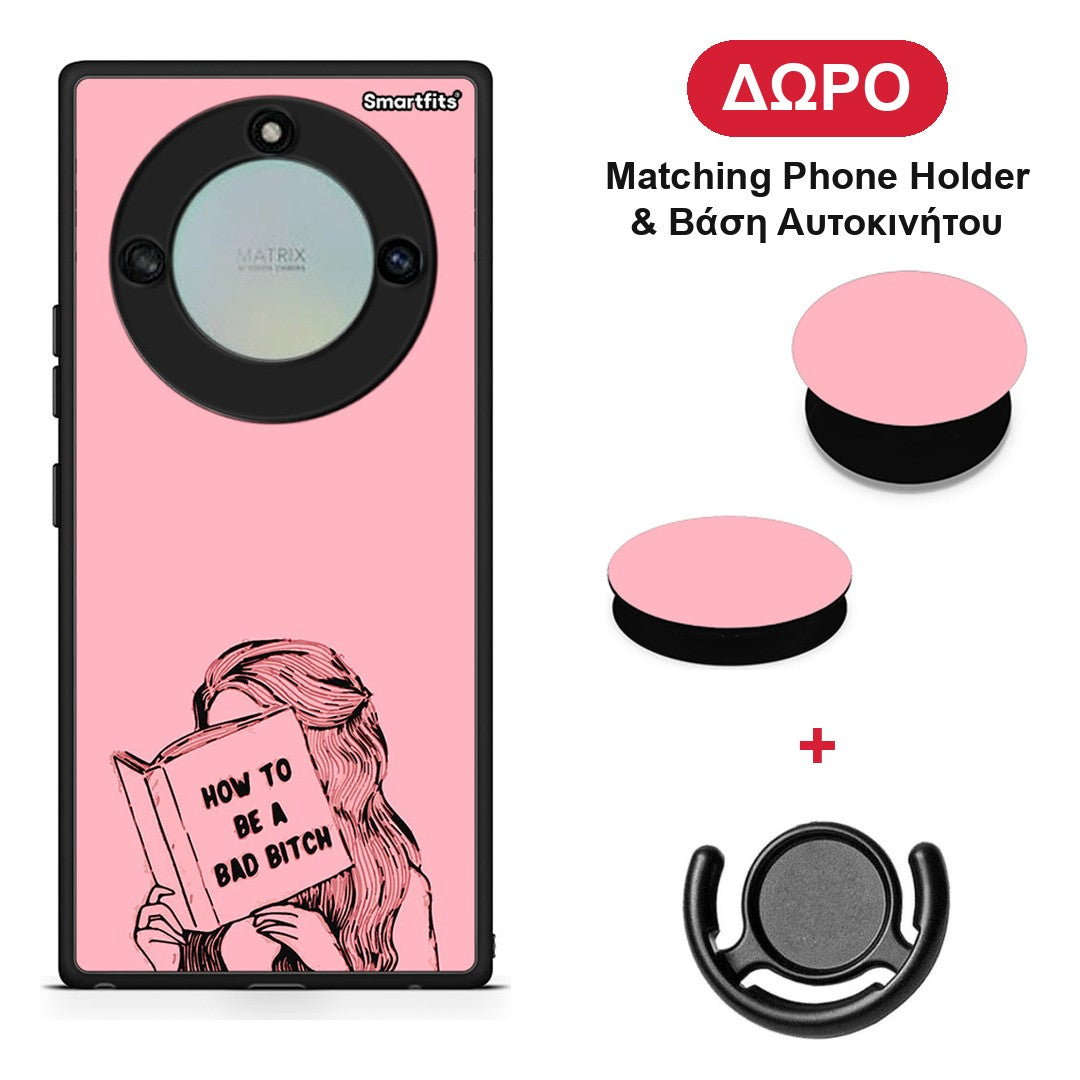 Bad Bitch - Honor X40 θήκη + Δώρο Phone Holder & Βάση Αυτοκινήτου