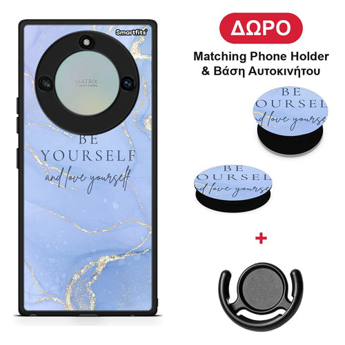 Be Yourself - Honor X40 θήκη + Δώρο Phone Holder & Βάση Αυτοκινήτου