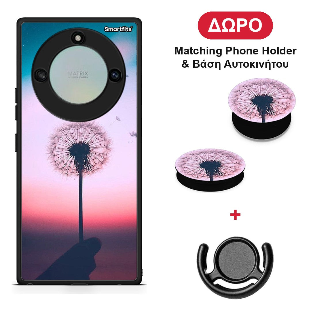 Boho Wish - Honor X40 θήκη + Δώρο Phone Holder & Βάση Αυτοκινήτου