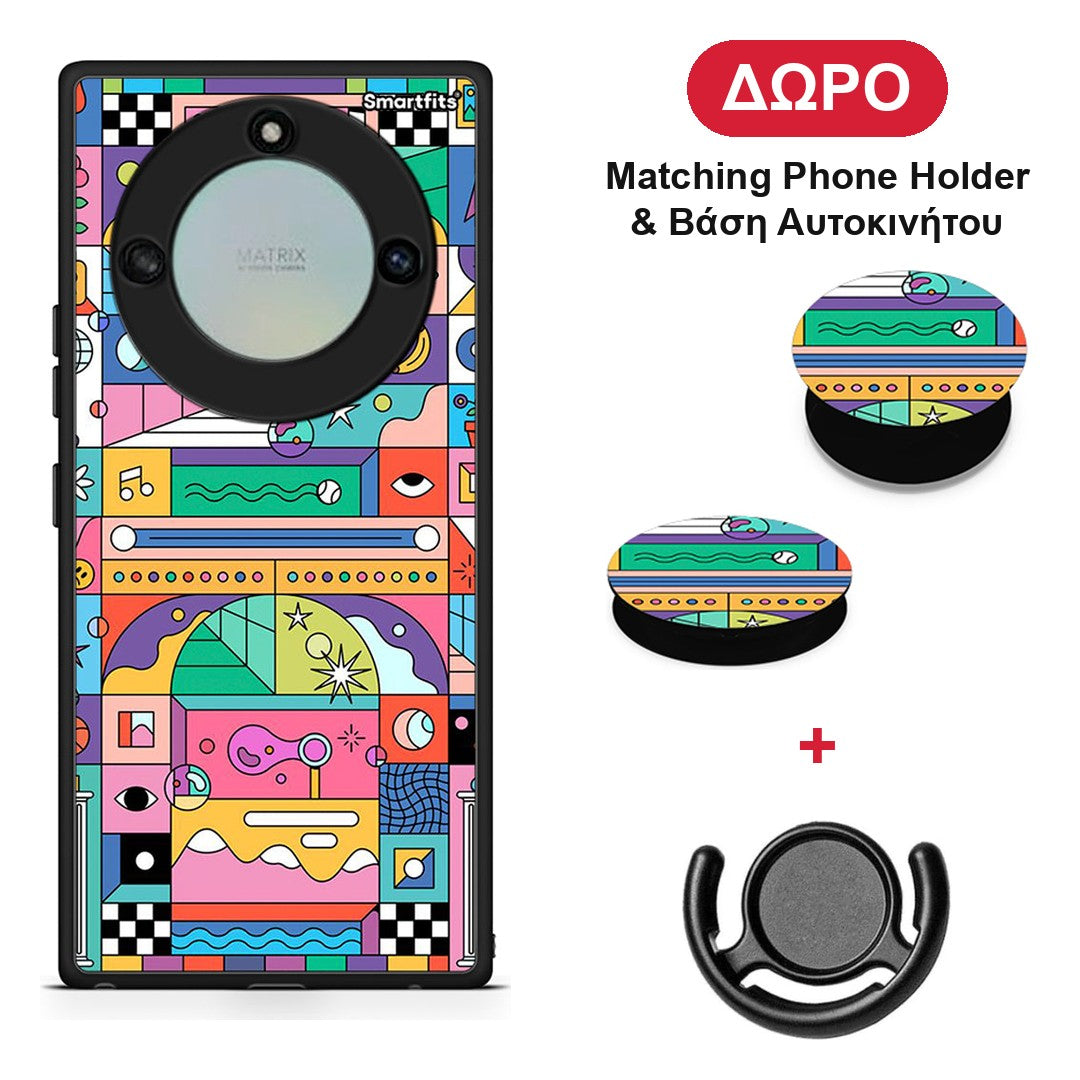 Bubbles Soap - Honor X40 θήκη + Δώρο Phone Holder & Βάση Αυτοκινήτου