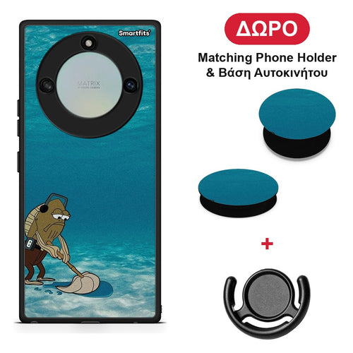 Clean The Ocean - Honor X40 θήκη + Δώρο Phone Holder & Βάση Αυτοκινήτου